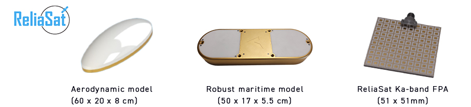 Kaバンド　アンテナ　平面　LEO　低軌道衛星
